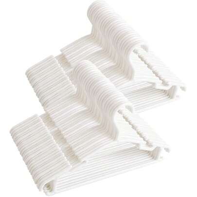 10/20pcs Kids Clothes Plastic Hangers, Durable Non-Slip Children Clothing Drying Racks