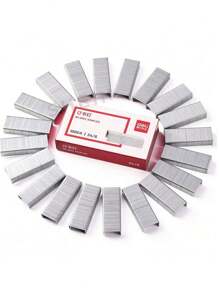 1000 Metal Nails, 24/6 Type, Randomly Packaged, Powerful 24/6, Universal Nails For Back To School, Back To School, And Study Supplies, 1 Box