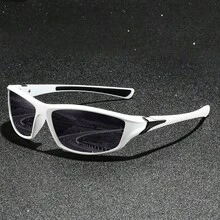 Unisex Fashion Sports Glasses, Classic Retro Plaid Pattern, Neutral Style, Tropical Beach Vacation Vibe, Shiny Material, Men's Classic Casual Retro Motorcycle Driving - F23-3B - View 12