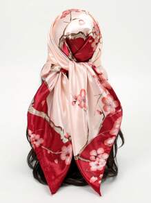 1 pieza Pañuelo casual con estampado de paisley