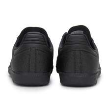 Adidas Originals 女款板鞋SAMBA OG W 低筒繫帶日常休閒鞋輕便舒適旅遊鞋KI6265 - 黑色 - 查看 4