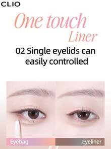 Clio K-Beauty EXTREME GELPRESSO 3mm 膠/凝膠眼線筆，眼線/眼袋/下眼線筆，濃郁高顯色，絲滑奶油般塗抹，長效持久，霧面妝效，防水防汗，日常彩妝 - 07 PETAL PINK - 查看 4