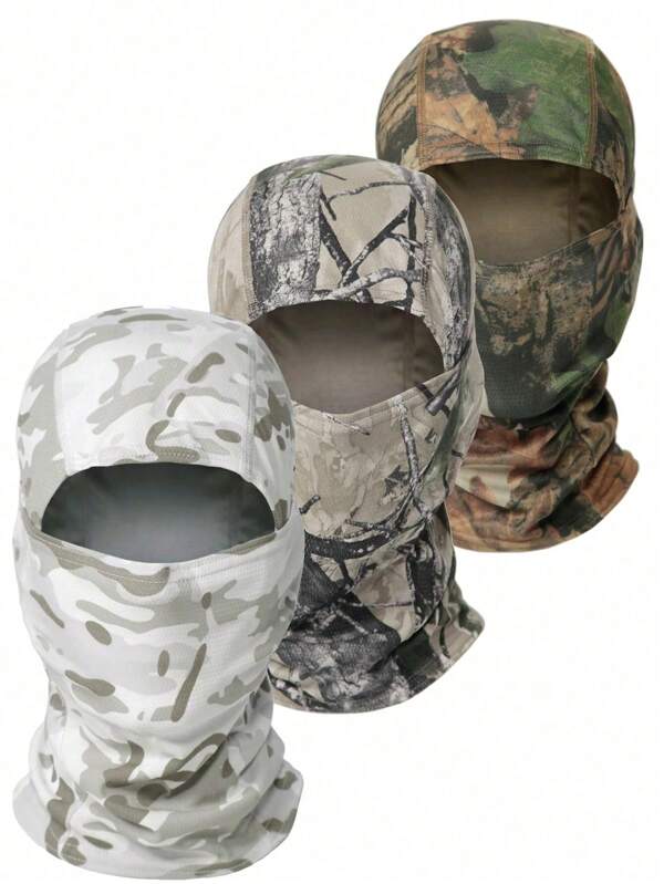 1 peça de máscara facial balaclava totalmente branca, máscara facial balaclava à prova de vento, máscara respirável e impermeável, cachecol de esqui com proteção UV, adequada para homens/mulheres/trabalhadores