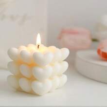 1 Bubble Candle, Beautiful Bliss Bubble Candle - Decorative 5.2oz Wax Aromatherapy, Fragrance, Cute Nordic Pastry, Large Decorative Shape Candle For Home Decoration And Gifts, Available In Color, Fragrance, Size Options,Room Decor,