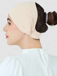 1/3 件纯色弹性发带，女士头饰，发带，发套头巾头巾柔软，轻便时尚简约多功能户外旅行和运动礼物秋冬女士头带女士度假装发饰 - 彩色 - 查看 16