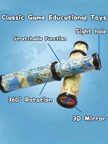 2PCS Rotating Kaleidoscope, Stretchable Classic Kaleidoscope Toy, Explore The World Of Patterns In The Kaleidoscope With Family And Friends, A Toy Gift For Friends And Familytoys,Fidget Toys,Sensory Toys,Rainbow Friends Toys,Adult Fidget,Asmr Toys,Sensory Toys,Toys,Fidget Toys,Nipple Suckers,Anxiety Toys,Toys For Adult
