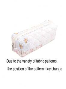 1pc Bow Pencil Case, Creative Floral And Bow Pattern Design, Beautiful Pencil Case - Suitable For Study Stationery Storage And Desktop Organization Decoration, Daily Portable Storage Bag, Beautiful Gift For Friends,Back To School,School Supplies,Pencil Pouch,School Bag - Multicolor - View 28