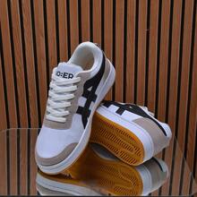 Men's Unisex Casual Force Street Skater Sneakers  Sporty Lace-Up Home Party Gym And Fitness - 白米色 - 查看 2