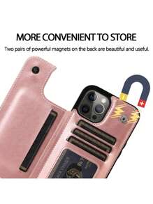 奢华耐用皮革钱包手机壳适用于 16e 16 15 14 13 12 11 Pro Max SE X XR XS Max 8 7 6 6S Plus 适用于三星 Galaxy S25 S24 S23 S22 S21 S20 Ultra A13 A14 A15 A35 A53 A54 A55 S23 FE S24 FE 支架信用卡插槽支架防震手机壳防水防摔防刮