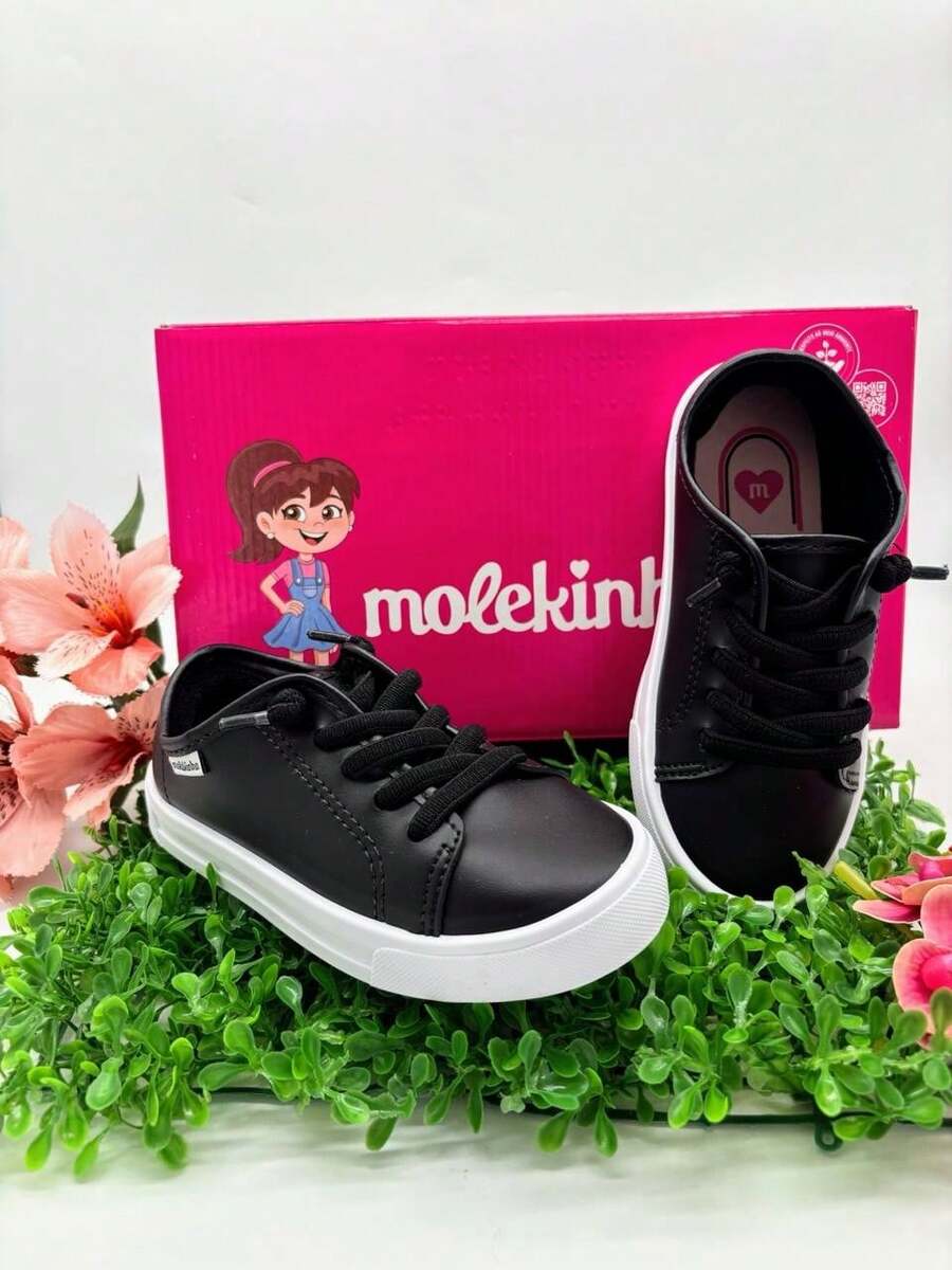 Molekinha Napa Sardenha Neo Youth Sneakers - Đen và trắng - Xem 1