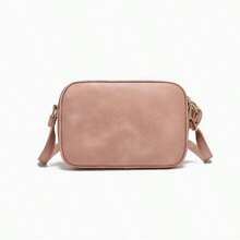 Bolsos de diseño de moda cruzados para mujeres, con una variedad de colores para elegir, adecuados para varios escenarios, y una elección esencial para ir de compras, dar un paseo y combinar con ropa. - Rosa - Ver 3