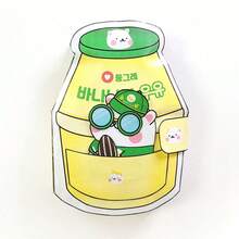 1set Milk Box Food Kawaii Stickers Scrapbooking DIY Quiet Book Toy Book Handmade Art & Craft Material - Multicolor - View 9