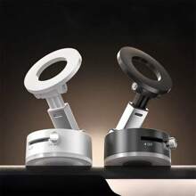 Ausziehbare Autohalterung für Handys - 360° Magnethalterung mit Saugnapf-Basis, Einfach-Verriegelung, ultraflaches Design als Frauenaufbewahrungsorganizer, Reiseessential, Herbstdekoration, Halloween