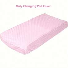 1 件婴儿尿布垫套，柔软舒适的尿布台垫套，毛绒尿布垫套 - 彩色 - 查看 11