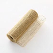 لفة شريط شبكي لتزيين شجرة الميلاد، شبكة بيضاء للديكور، شبكة توليل ذهبية، شبكة ديكورية للأعياد، لفة شريط شبكي أساسي بخطوط بيضاء 10 ياردات شريط شبكي أبيض لشجرة الميلاد، لصنع الفيونكات، تغليف الهدايا، ديكور الحفلات والزفاف، مناسب للشجرة والإكليل والإكساء الشبكي لديكورات الميلاد والشتاء في المنزل وهدايا الميلاد وديكورات الميلاد