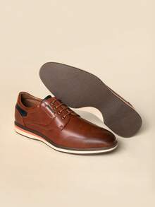 Men's Casual Dress Shoes - Brown - View 4