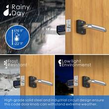 WELOCK PCB33 Smart Door Lock With Handle – 6-In-1 Keyless Entry With PIN Code, Temporary Code, RFID Card, Bluetooth, Mechanical Key & WiFi – Works With Alexa Via WiFiBox2 – Easy To Install, Ideal For Homes, Apartments & Short-Term Rentals