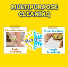 Scrub Mommy + Cif Cream All Purpose Cleaner, Original - Cleaning Supplies With Household Cleaning Cream & Non Scratch Sponge - Bathroom & Kitchen Cleaner,11724172