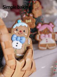 قالب تشكيل بشكل رجل زنجبيل، قالب تشكيل بسكويت لأم وطفل في عيد الميلاد، ختم بشكل رجل زنجبيل للبنات والأولاد لديكور عيد الميلاد، أداة تشكيل البسكويت والكيك، أداة صنع الحلويات، ديكورات عيد الميلاد، بيجامات عيد الميلاد، هدايا عيد الميلاد، ديكور عيد الميلاد