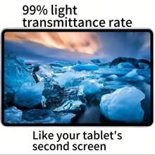 2pcs Screen Protector Film, Waterproof And Scratch-Resistant, Compatible With Pad 3 Pro/ Pad Air2/ Pad Air/ Pad Neo/ Pad 2/ Pad/ Pad3 Pro/Surface Pro 4 12.3 Inch And Other Models. Also Available In Various Types Such As Bubble-Free, Anti-Scratch, And Full Coverage. - Clear - View 4