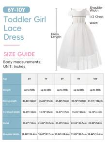 Girls Vintage Chiffon Ruffle Sleeve A-Line Flower Girl Dresses,Wedding Party Long Junior Bridesmaid Dresses For 6-10 Years Old Children