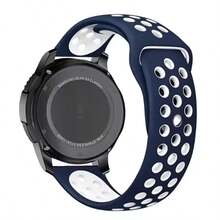 22mm 20mm 表带适用于三星 Galaxy Watch 7-FE-6-5-Pro-4-Classic/Active 2 硅胶运动孔手链华为 GT 4-3-2 硅胶表带适用于 Garmin Forerunner 55 165 265 255S 265S 手链适用于 Garmin Active 5/Vivoactive 5/Venu 3 2 3S - 彩色 - 查看 20