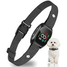 Anti-Bellen Halsband für kleine Hunde, kein Schock Bellen Halsband mit 8 Empfindlichkeiten, 4 einstellbare Modi Piepton & Vibration, IP67 wasserdicht - effektiv & human Kleine Hunde Bellen Halsband-Glanz, Winziges Bellen Halsband für kleine Hunde 2,3-6,8kg, mittel, große Hunde, automatisches intelligentes Bellen Halsband - Verschiedenfarbig - Übersicht 10