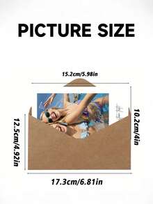 Customized Photo Cards, Personalized Birthday Cards, Anniversary Cards, Boyfriend/Girlfriend Love Cards, Create Your Own Birthday Photo Cards, Best Friend Commemorative Photo Cards - Single Piece - View 7