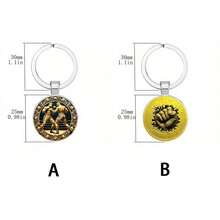 1 Stück Schlüsselanhänger, neuer modischer personalisierter Schlüsselanhänger-Anhänger, geeignet als Geschenk und kleine Geschenke für Freunde zu Festen