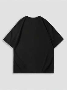 Men's 100% Cotton Casual Crew Neck T-Shirt With Vibrant Homies Graphic Print – Short Sleeve, Soft & Comfortable, Ideal For All Seasons - trắng - Xem 2