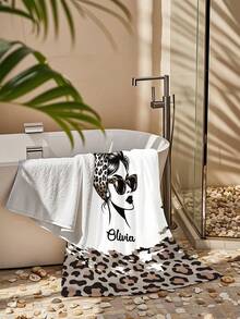 1 Stück personalisiertes Strandtuch, kann deinen Namen bedrucken. Ideal für den Einsatz am Strand, am Pool und während Strandurlaubs. Dieses multifunktionale Strandtuch ist die perfekte Wahl für Outdoor-Strandaktivitäten und Reisen, bietet Komfort zum Entspannen, Sonnenbaden und Ausruhen. Ein einzigartiges Geschenk für sie, ihn, Mutter, Vater, Freundin und eine unvergessliche Erinnerung. Wiederverwendbar, niedlich und hochwertig. - Verschiedenfarbig - Übersicht 4