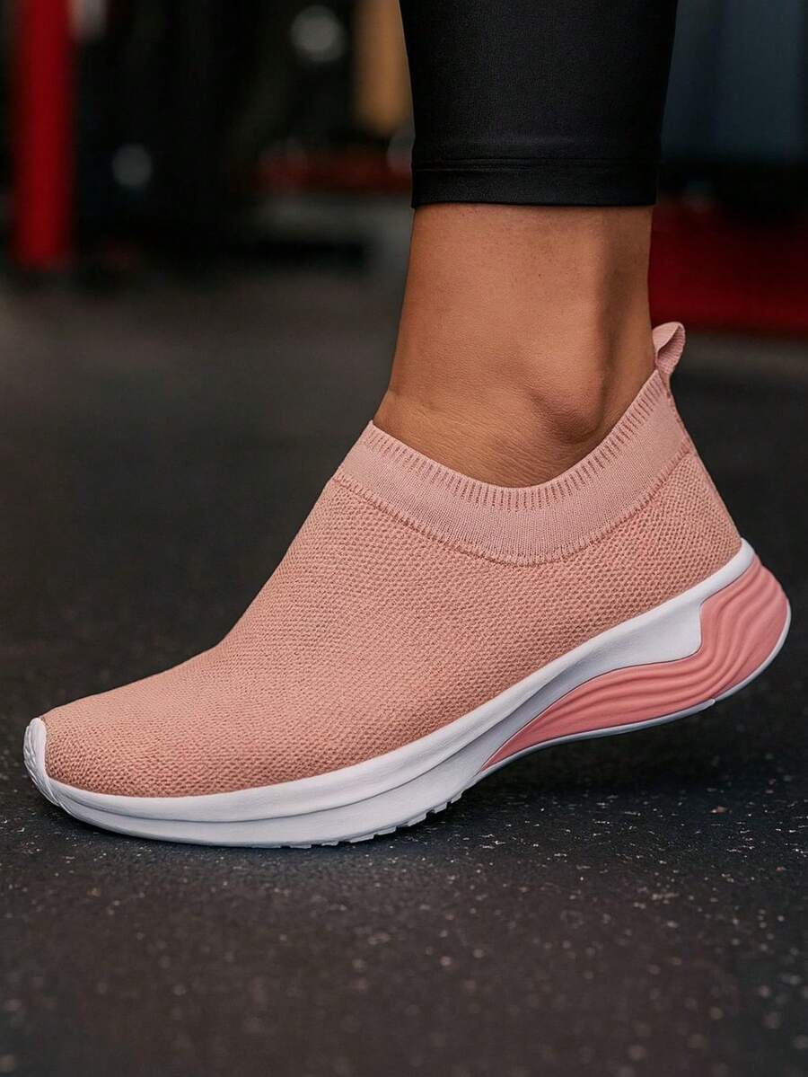 Tênis Feminino Confortável Esportivo Para Caminhada Academia Super Leve Tênis color