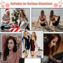Tape In Hair Extensions Color #33 Dark Auburn 16-26Inch 50 Gram Remy Human Hair Extensions Sided Seamless Skin Weft Soft Silky Straight Remy Hair For Fashion Women 20 Pcs/Package - S33 - 查看 7