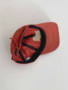 Joivida 1 szt. Miękka czapka baseballowa z haftowanym napisem Crown w kolorze żółtym, nowy model na wiosnę/lato dla kobiet, szybkoschnący, oddychający kapelusz przeciwsłoneczny, czapka z daszkiem w blokach kolorów, lekka czapka chroniąca przed słońcem