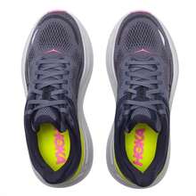 Hoka Bondi 9 女士休闲鞋，轻便缓震透气，舒适厚底，带品牌标识，亲肤百搭，适合日常、健身、通勤、下班后休闲旅行、约会等场合，灰色，货号 1162012-CYG - 灰色 - 查看 2