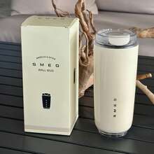 NEW 420ML 4 Color 316 Dual-Purpose Stainless Steel Travel Cup Beverage CUP Popular Coffee Cup With Cold Insulation Cup