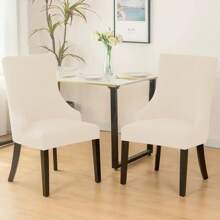 غطاء كرسي المائدة بنمط السمكة الحسرية على شكل T، غطاء كرسي مطبخ مرن، قابل للإزالة والغسيل، مناسب للمنزل والمطبخ والحفلات والفنادق والمناسبات