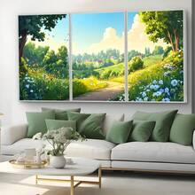 Quadro Decorativo Lhezinho na Água MDF Mosaico Sala Quarto Escritório Impressão Em Hd