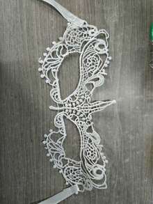 1 szt. Damska koronkowa seksowna, vintage, pusta, dekoracyjna maska, uniwersalna na bal, Halloween