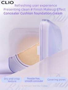 Clio K-Beauty KILL COVER MESH BLUR 氣墊粉底組，15g*2 [含補充裝]，SPF40+ PA++++，涼感清爽，柔焦霧面妝效，控油遮毛孔，打造無瑕肌膚，輕盈順滑，長效亮澤，敏感肌適用 - #23N GINGER - 查看 4