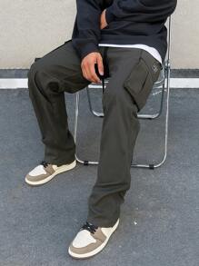 男士休闲工装裤，时尚户外工作服长裤，秋冬