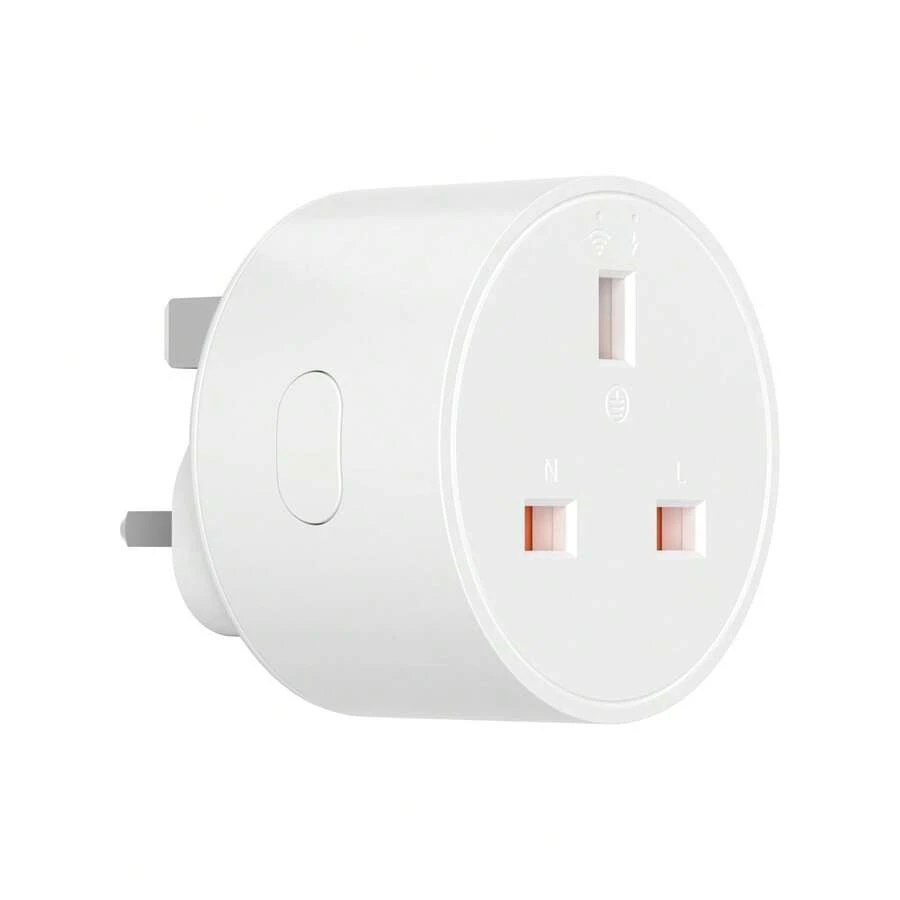 S60TPG,SONOFF WiFi Smart Plug Socket Mini Smart Socket With Energy Power Monitoring Remote Control Smart Schedule Functions, Works With Alexa And IFTTT, 2.4 GHz No Hub Required,Smart Schedule, APP Remote Control And State Feedback,Power Monitoring,Smart Home Control,Smart Home, Intelligent Control. - White - View 1