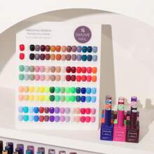 Set de 120 piezas de 15ml de esmalte de uñas en gel, serie de 120 colores con acabado brillante otoñal. Esmalte semipermanente con glitter y lentejuelas. Kit de esmalte UV resistente a remojo para manicura y diseño de uñas