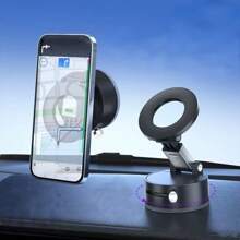 Ausziehbare Autohalterung für Handys - 360° Magnethalterung mit Saugnapf-Basis, Einfach-Verriegelung, ultraflaches Design als Frauenaufbewahrungsorganizer, Reiseessential, Herbstdekoration, Halloween