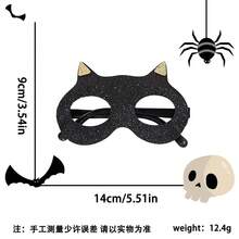 1pc Halloween Party Costume Makeup Funny Glasses, Demon Ghost Festival Atmosphere Glasses Frame