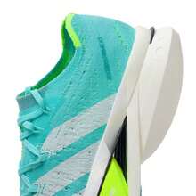 Adidas ADIZERO PRIME X3 STRUNG 轻便舒适跑步鞋，男女通用 - 閃光藍/白色金屬/亮檸檬黃 - 查看 7