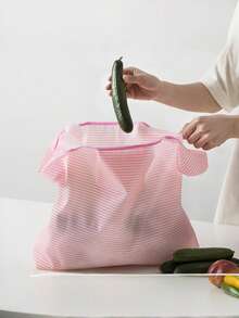 3/1pc Foldable Shopping Bag, Large Capacity, Foldable, Portable, Fashionable, Waterproof, Durable, Reusable Polyester Tote Bag, Unique Design, Large Capacity Shopping Bag, Suitable For Supermarket Shopping, Travel, Vegetable/Fruit/Furniture/Toy Storage, Display Storage Bag, Portable Storage Pouch, Reusable Polyester Shoulder Bag