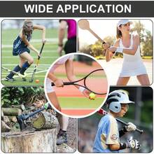 Guirnd Hockey Tape, 2 Roll Strong Adhesive Tape, Multipurpose Cloth Tape 1 Inch X 49.5 FT Each Roll, Hockey Stick Tape Sports, Handles, Pullup Bars, Bats, Rackets, Tools - 1 - View 4
