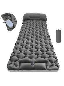 Ultra-Lightweight Inflatable Camping Mat, Sleeping Pad With Built-In Pump And Pillow - Perfect For Camping, Outdoor, Beach, Hiking, Outdoor Adventure, Inflatable Beach Bed, Pool, Gift For Friends, Mother's Day Gift - A - View 7