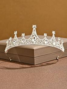 3pcs/Set Fashionable New Diamond Studded Women's Jewelry Necklace, Earrings, Elegant Women's Jewelry Set, Suitable For Women To Wear In Daily Wear, Engagement, Wedding, Party, Banquet Occasions, The Best Choice For Holiday Gifts.